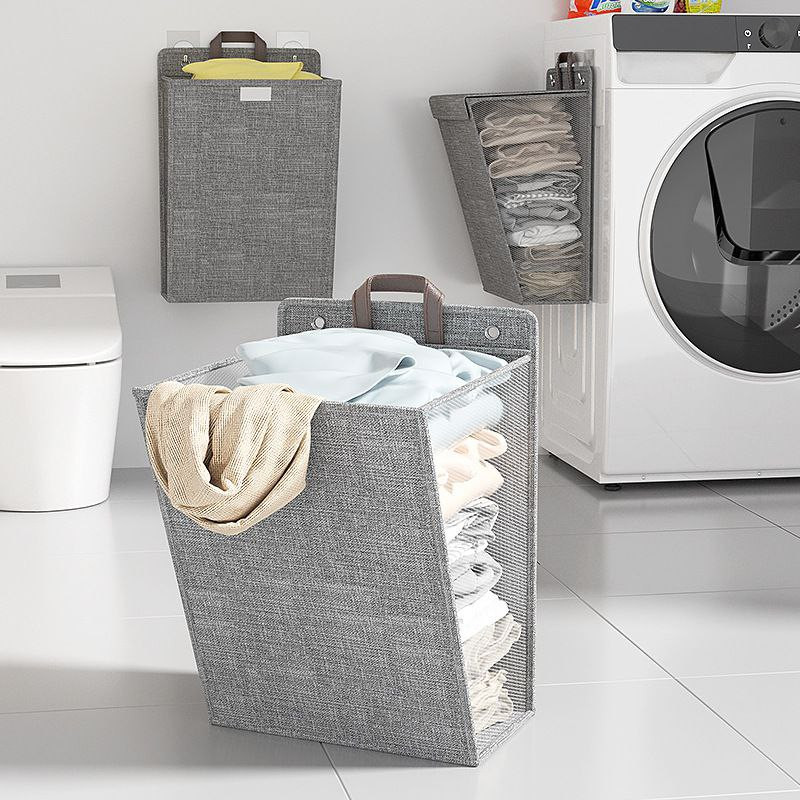 Nouvelle bonne chose panier à linge sale pliable maison chambre dortoir rangement multifonctionnel tenture murale vêtements panier à linge sale