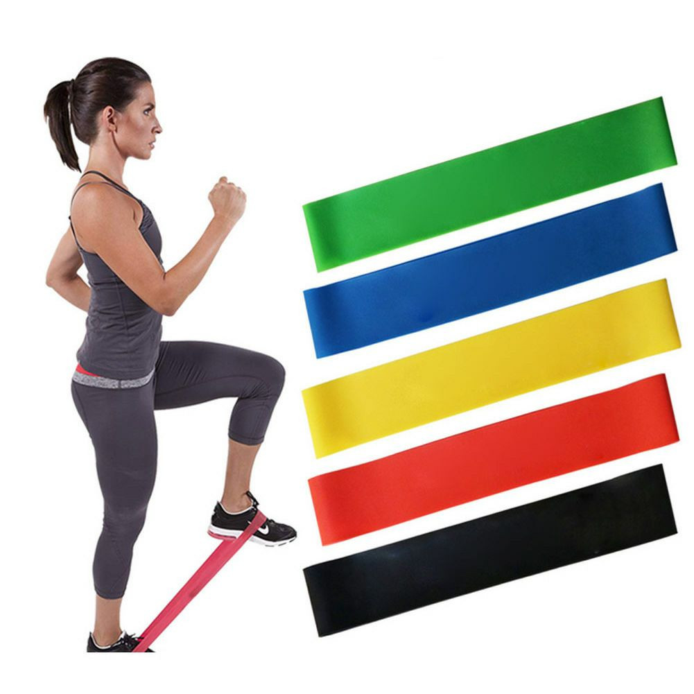 Bande ou élastique de résistance, la bande de remise en forme, bande élastique en latex Rague de résistance de la courroie de fitness sport.