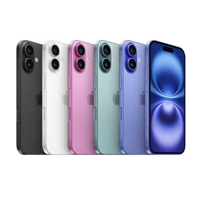 iPhone 16 plus de 6.7 pouces - Nouvelle version telephone portable Apple disponible en plusieurs couleurs