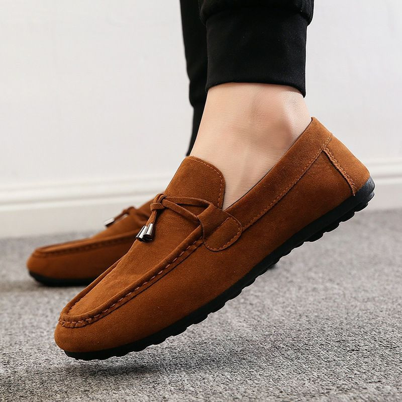 Chaussures Doudou pour hommes, le même style que les célébrités de Kuaishou, chaussures décontractées pour hommes, chaussures paresseuses de style coréen polyvalentes et tendance pour hommes