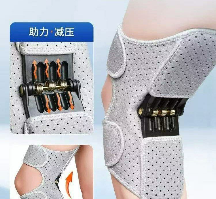 Nouveau rehausseur de genou transfrontalier alpinisme haltérophilie exosquelette aide à la marche rehausseur de genou pour les personnes âgées
