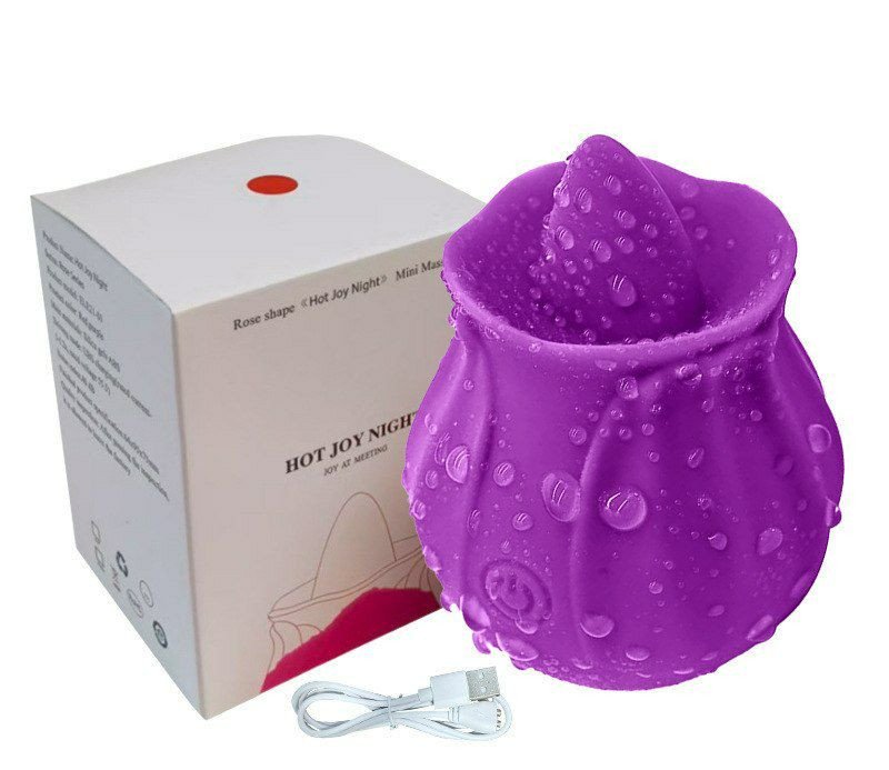 Vibromasseur  jouet de flirt féminin léchage et succion dispositif de masturbation vibrant jouets sexuels pour adultes