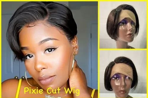 Perruque Pixie Cut  Coupe dame