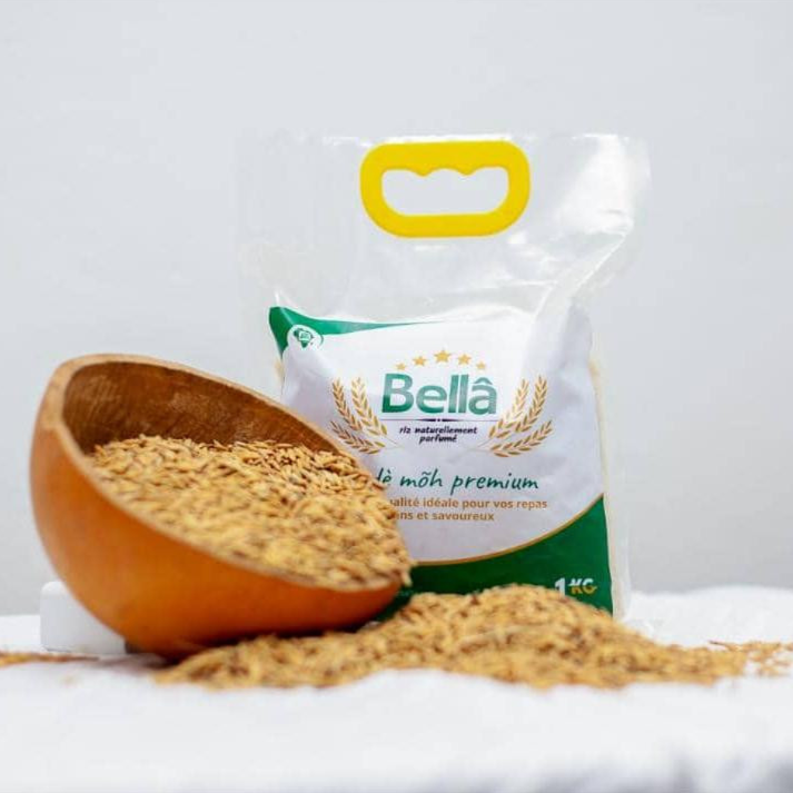 Riz Bellâ, nourri par les sols fertiles et les eaux pures qui donnent naissance à chaque grain - Sac de 1KG