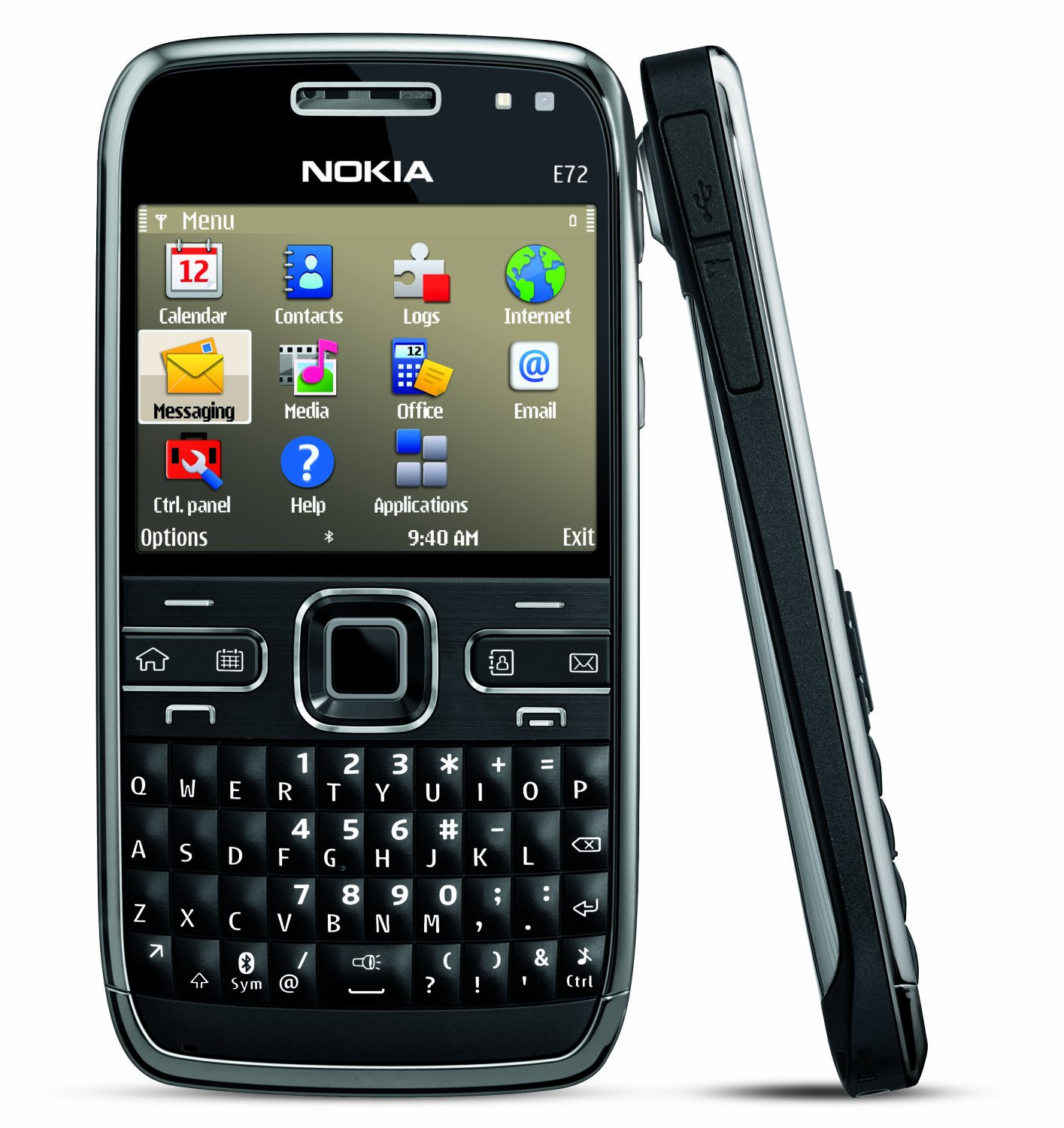 Nokia e72 Mobile Unicom a bouton pour étudiant et personnes âgées - second téléphone portable 250MB avec wifi