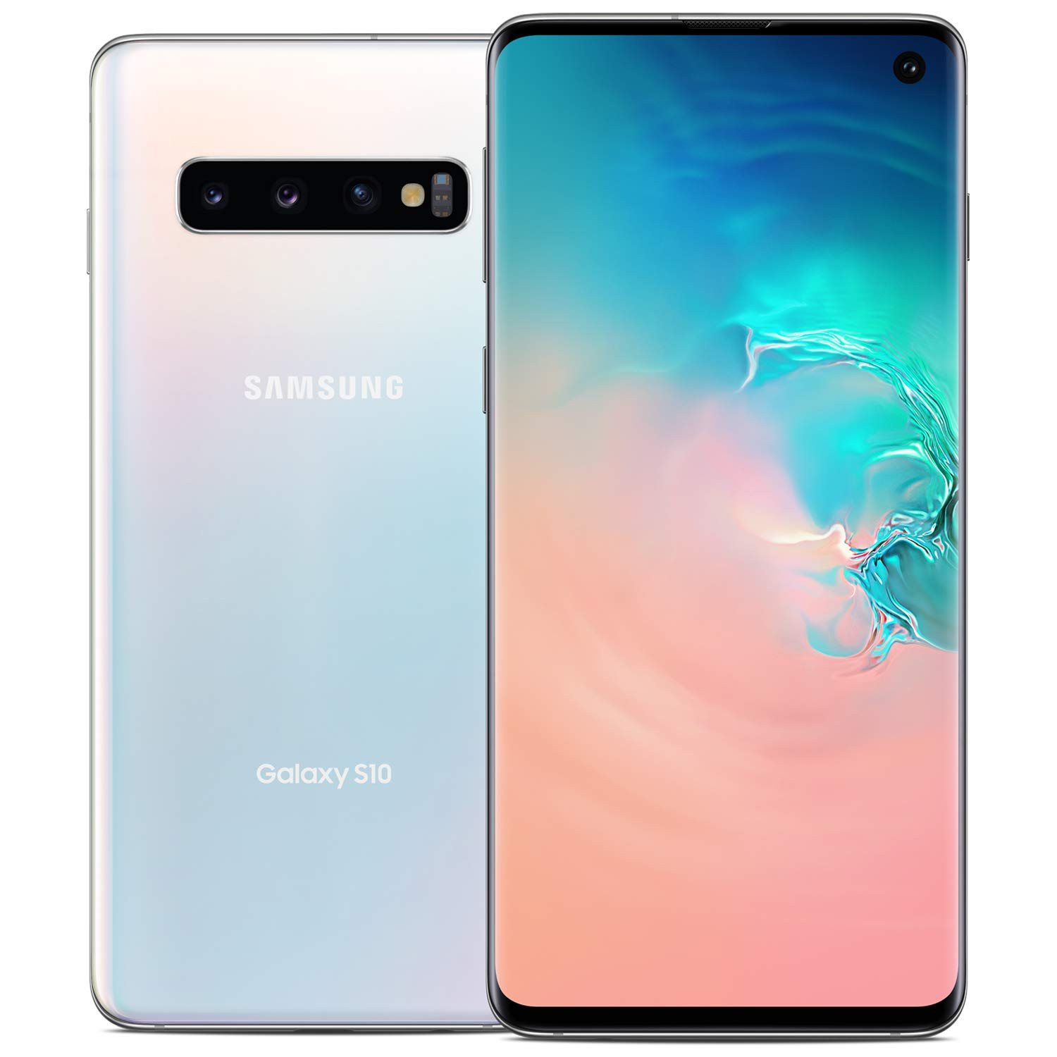 Samsung Galaxy S10 (SM-G9730) Téléphone portable d'occasion 95% neuf - Scanner d'empreintes digitales sous l'écran , double carte SIM, double veille, 8GB de ROM