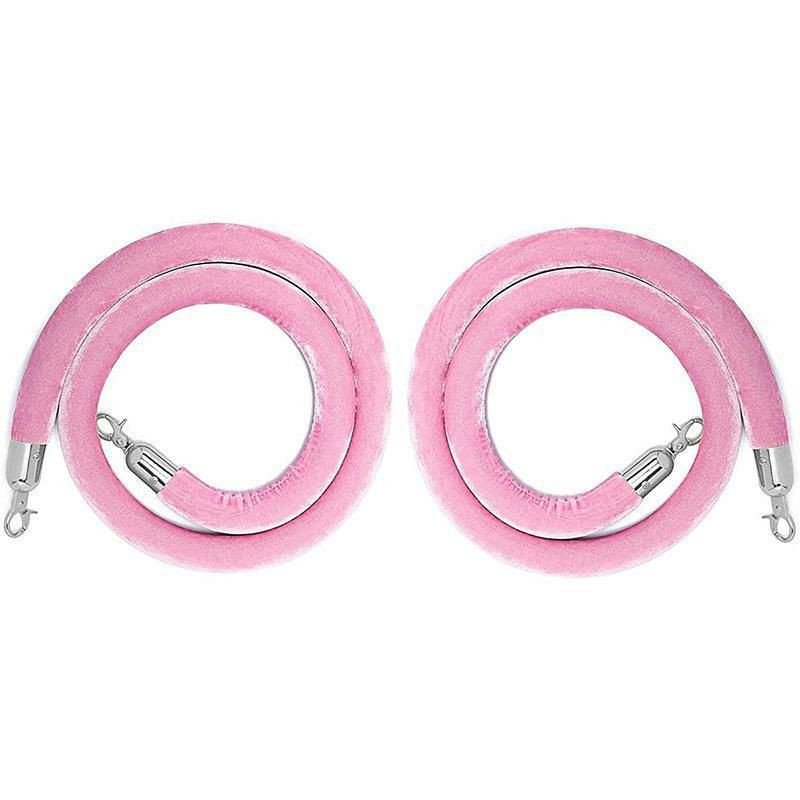 Cordes en velours de 1,5 mètre pour poteaux de guidage et contrôle de foule.