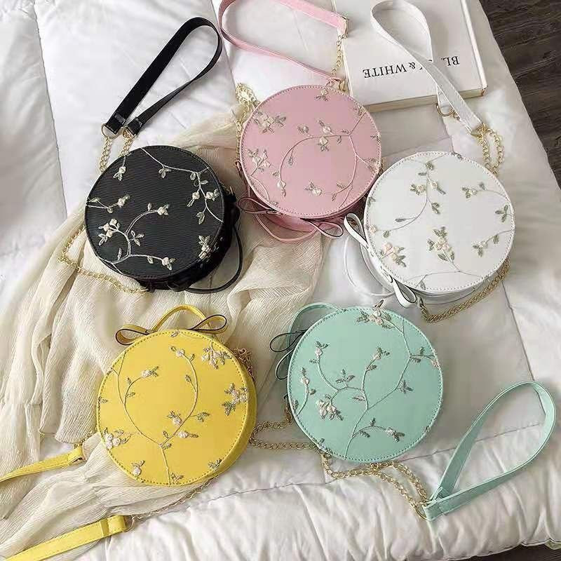 Fée Petit Sac Fille 2023 Nouveau Doux Dentelle Fleur Sac À Bandoulière Chaîne Messenger Sac Antique Hanfu Sac