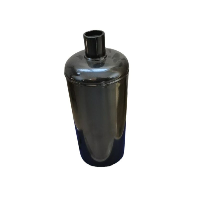 Acier inoxydable, bouteille industrielle à goulot étroit, bidon d'emballage de mercure de 2,8 L, bidon d'étanchéité au mercure, personnalisation de bouteille ronde en métal