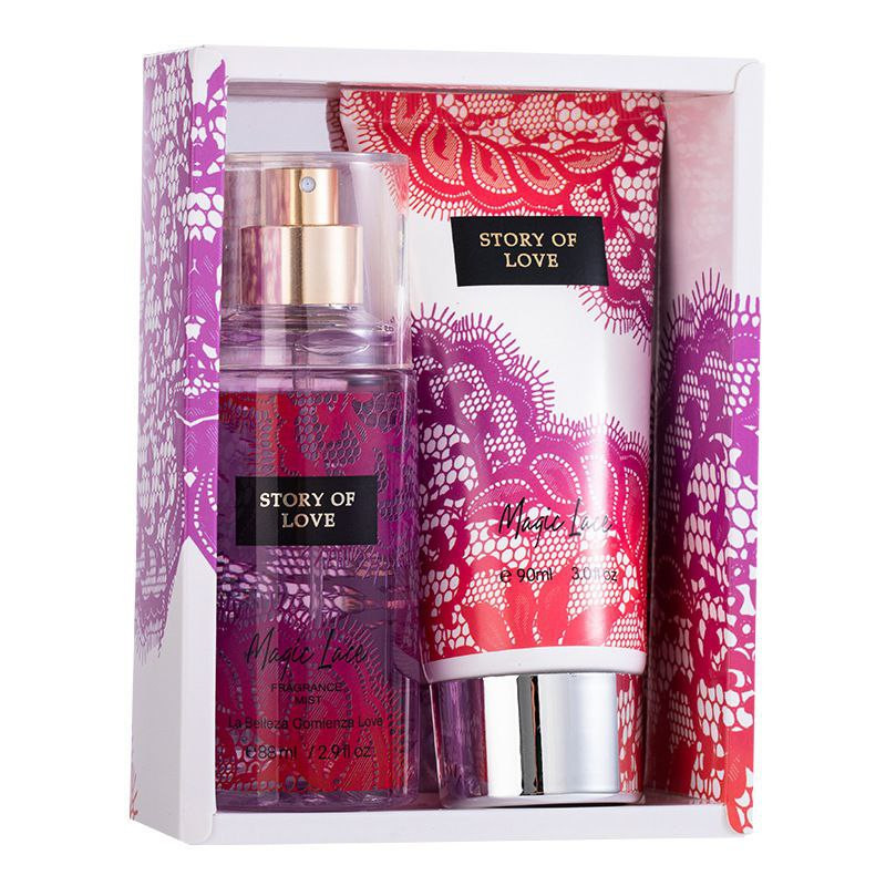 Coffret de parfum Lotion pour le corps Ensemble deux pièces Parfum durable