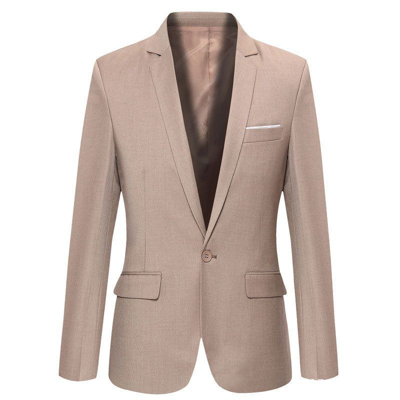 costume pour hommes coréen hommes costume décontracté veste mince blazer manteau homme