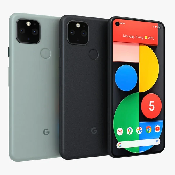 Google Pixel 5 - Smartphone au Système Android natif 4G Version internationale 8 Go de ROM