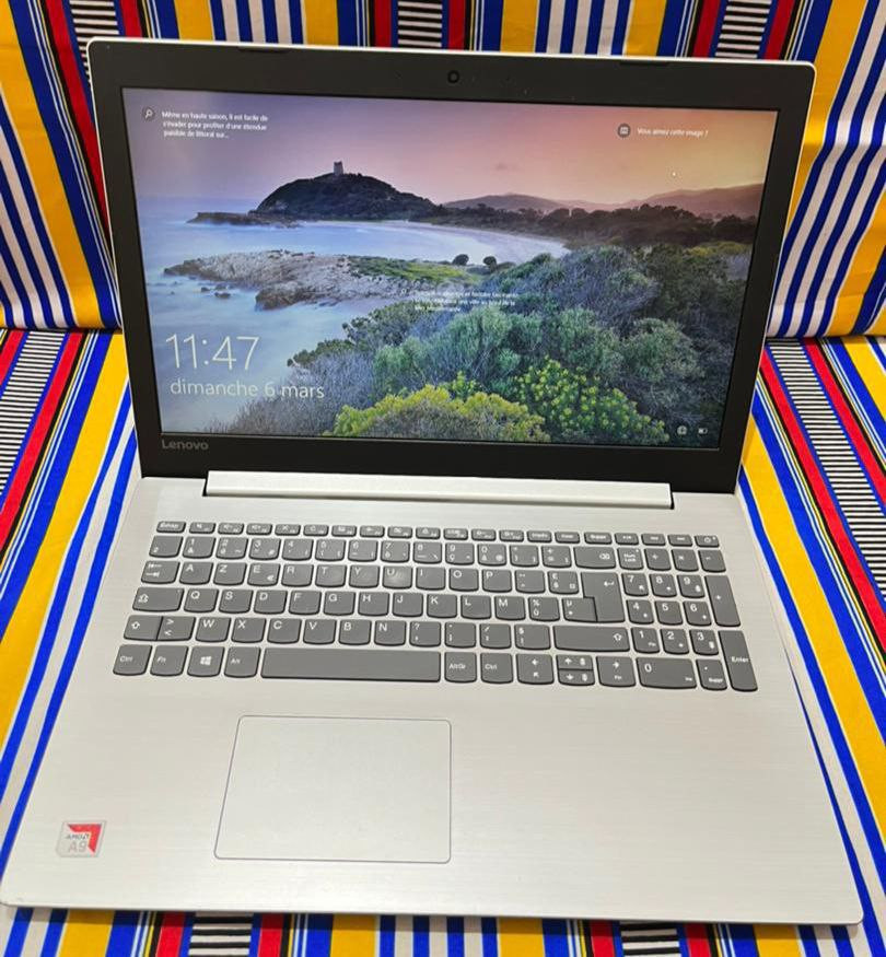 ??? *Lenovo ideapad 330S* ultra Slimm   Écran 15’’ Processeur *AMD A9-9425 3.10GHZ* 7th gen  RAM 04Go DDR4  HDD 500gb Bluetooth ✅  Wifi ✅